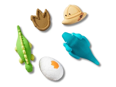 3D Dinosaur Adventure Jibbitz Set - 5 Pack