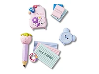 Girly Back-to-School Jibbitz Set - 5 Pack
