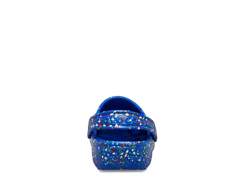 Classic Paint Splatter Clog