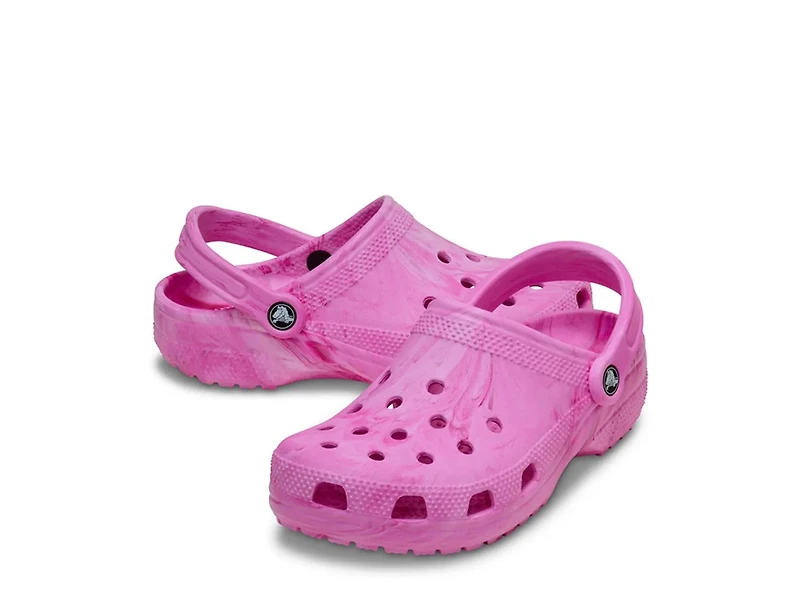 Classic Watercolor Marbled Clog - Kids