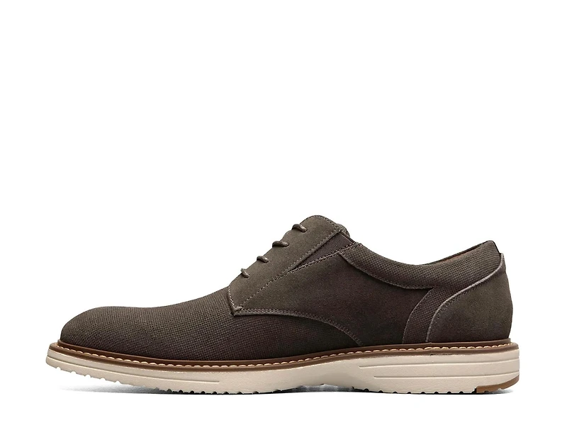 Griff Suede Plain Toe Oxford