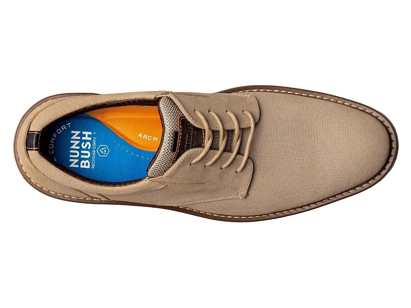 Griff Suede Plain Toe Oxford
