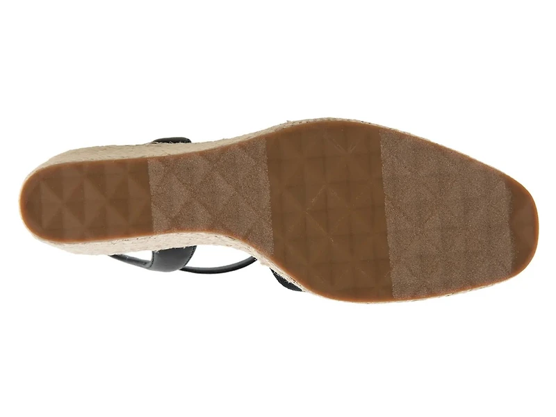 Real Espadrille Wedge Pump