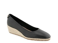 Roma Espadrille Wedge Pump