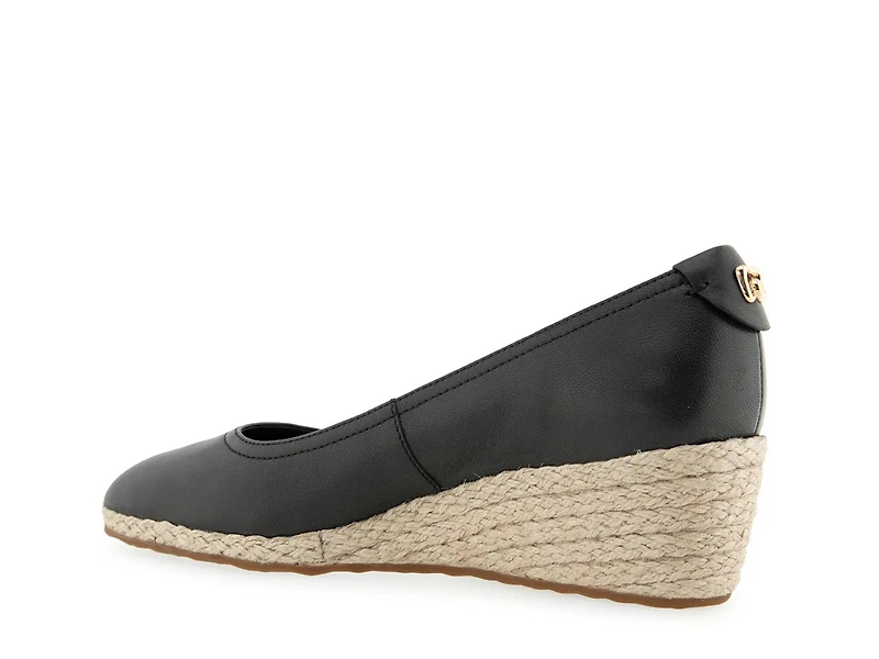 Roma Espadrille Wedge Pump