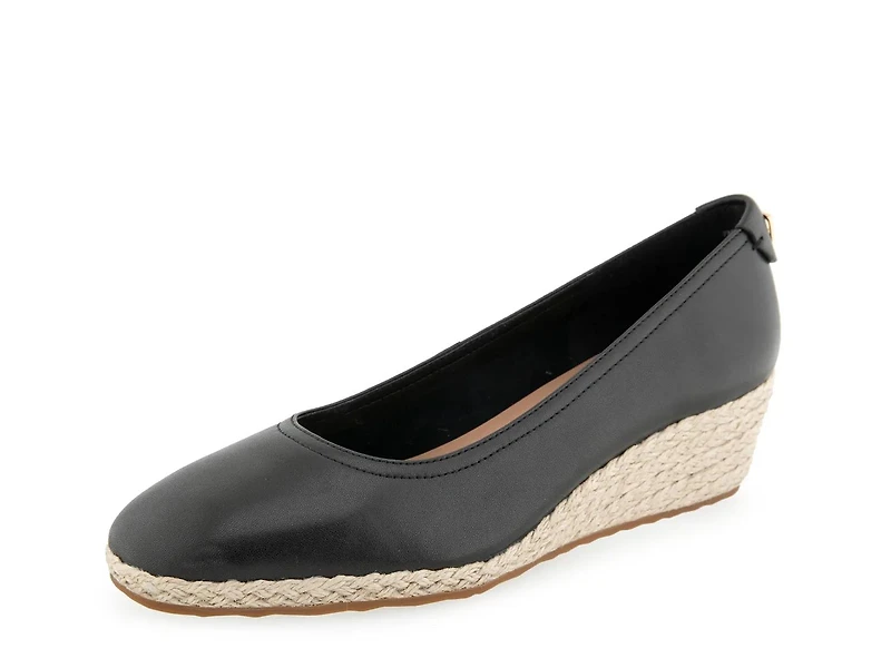Roma Espadrille Wedge Pump