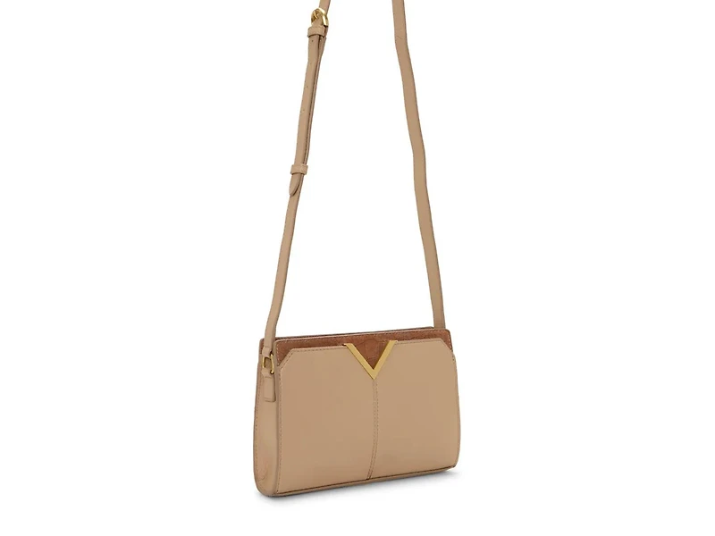Tasha Leather Crossbody Bag