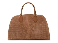 Tasha Leather Dome Satchel