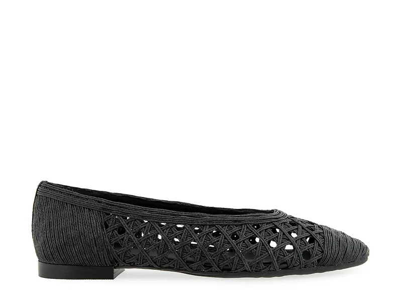Arno Raffia Ballet Flat