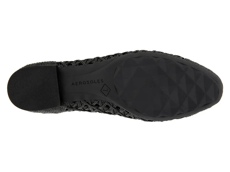 Arno Raffia Ballet Flat