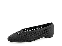 Arno Raffia Ballet Flat