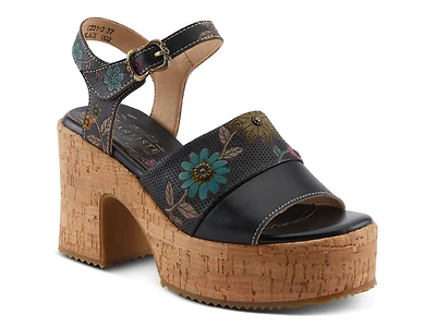 Halena Platform Sandal