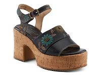 Halena Platform Sandal