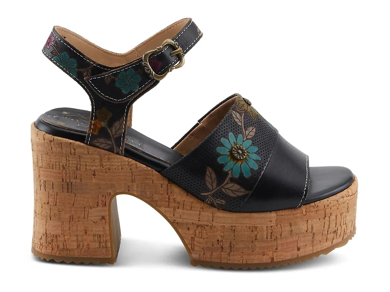 Halena Platform Sandal