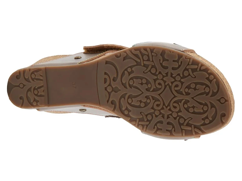 Pretty Petals Wedge Sandal