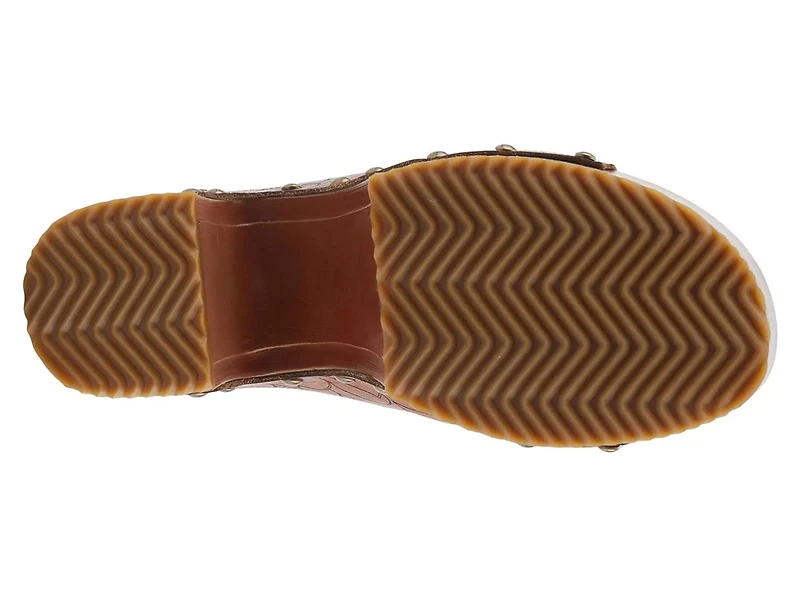 Teeshirt Platform Sandal