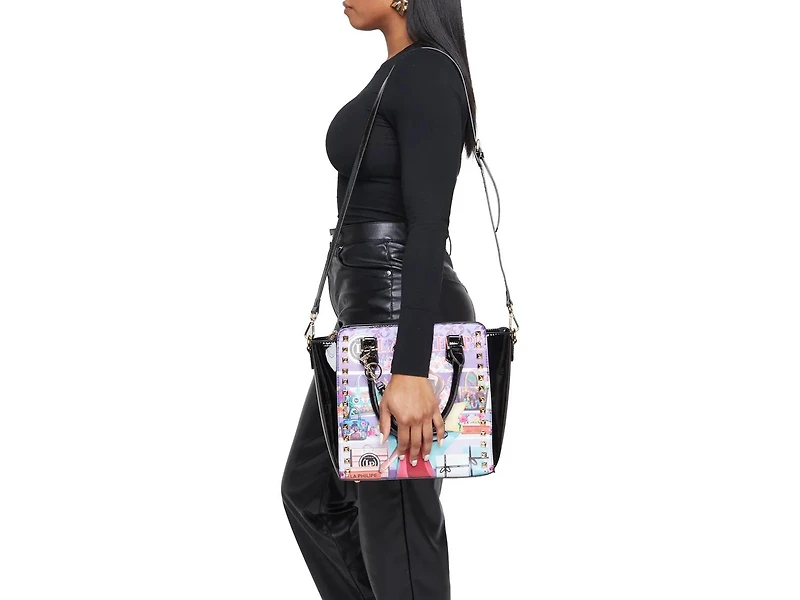 Bold Beauty Vitiligo Trapeze Tote