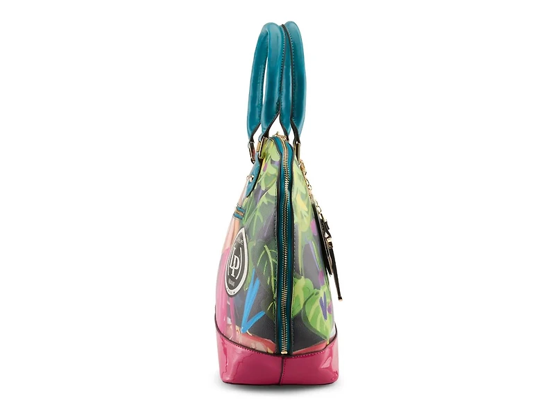 Blooming Garden Bowler Satchel
