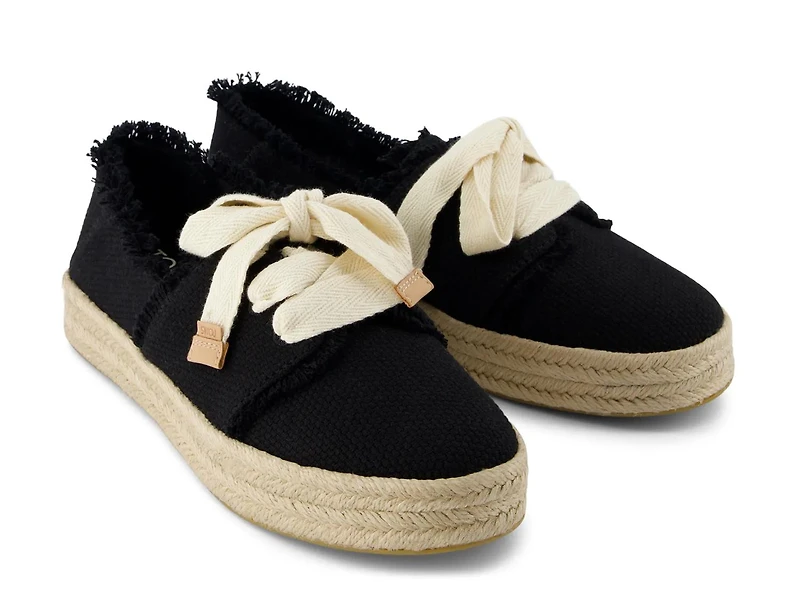 Carolina Lace Up Platform Espadrille Sneaker