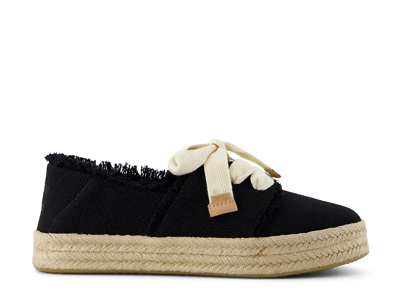 Carolina Lace Up Platform Espadrille Sneaker