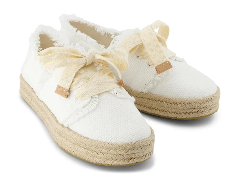 Carolina Lace Up Platform Espadrille Sneaker