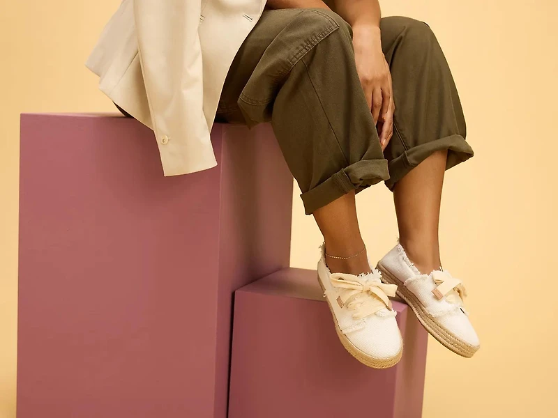 Carolina Lace Up Platform Espadrille Sneaker