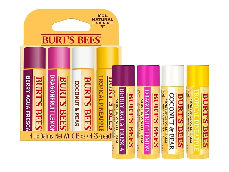 Tropical Lip Balm Set - 4 Pack