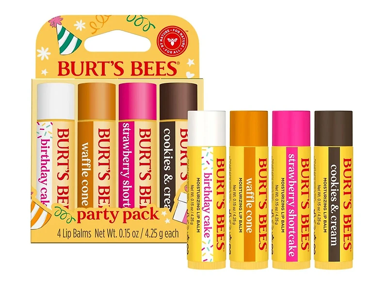 Party Lip Balm Set - 4 Pack
