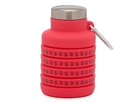 Collapsible 17-Oz. Cherry Print Water Bottle