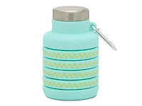 Collapsible 17-Oz. Flower Print Water Bottle