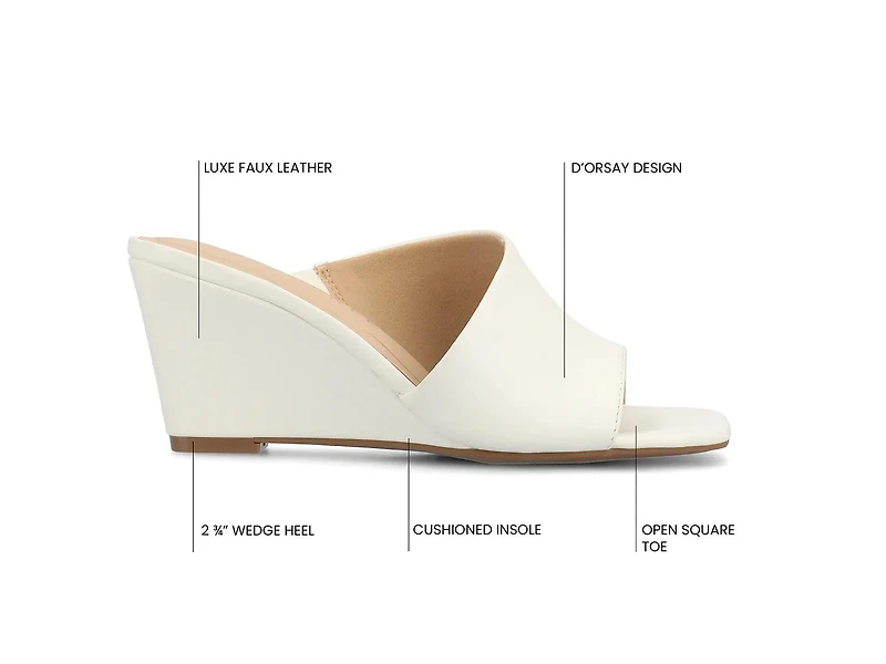 Clementine Wedge Sandal