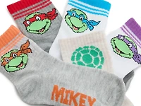 Kids' Mid Crew Socks - 5 Pack