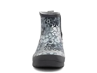 Leopard Print Waterproof Rain Boot - Women's