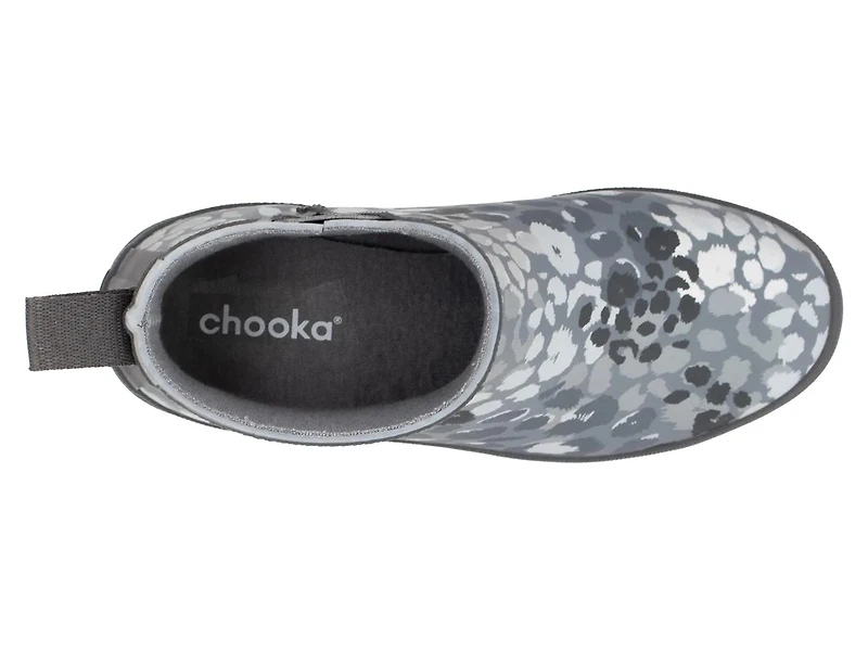 Leopard Print Waterproof Rain Boot - Women's