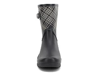 Blair Plaid Waterproof Rain Boot - Women's