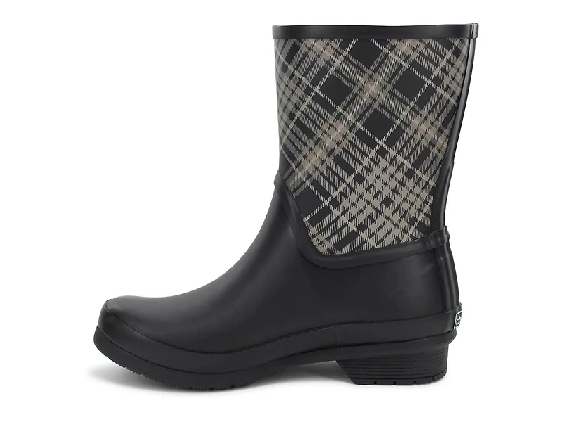 Blair Plaid Waterproof Rain Boot - Women's