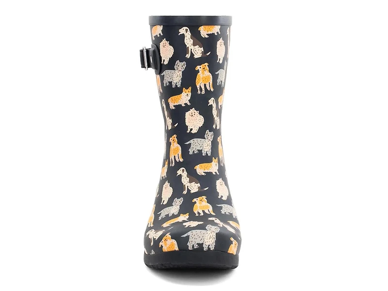 Printed Dog Classic Mid Rain Boot