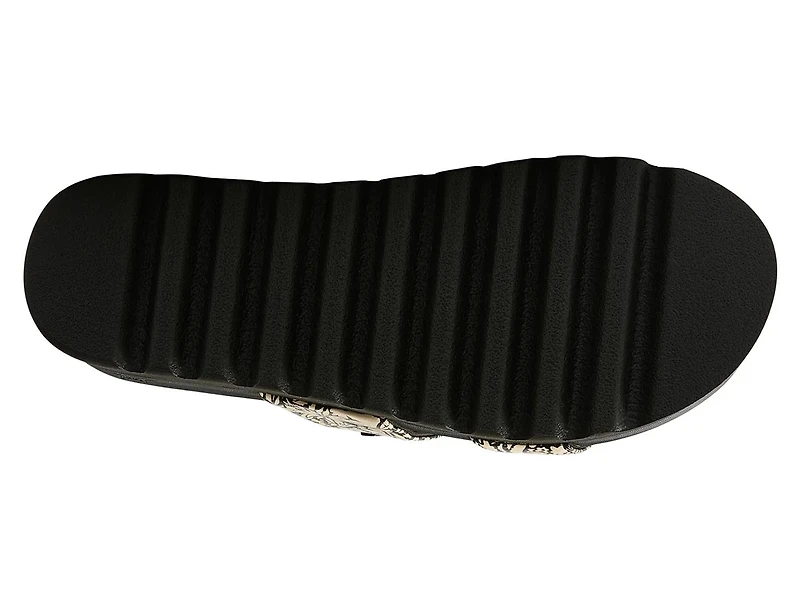 Banded Horizon Hi Sandal