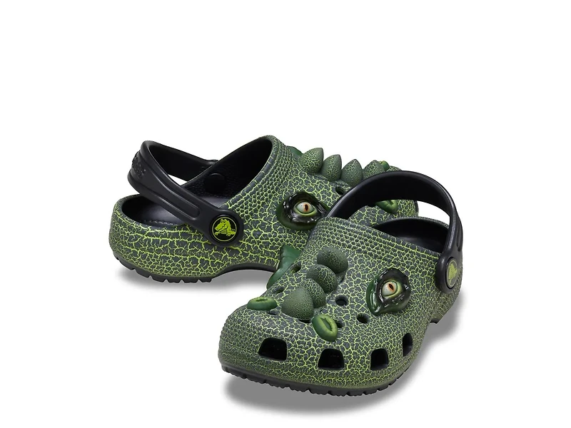 Classic I AM Scary Dino Clog - Kids'