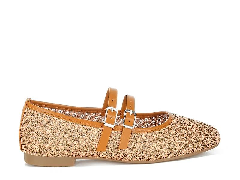 Warena Mary Jane Ballet Flat