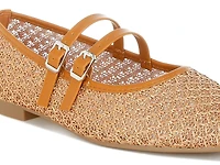 Warena Mary Jane Ballet Flat