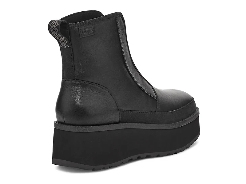 Cityfunc Zip Water-Resistant Platform Bootie
