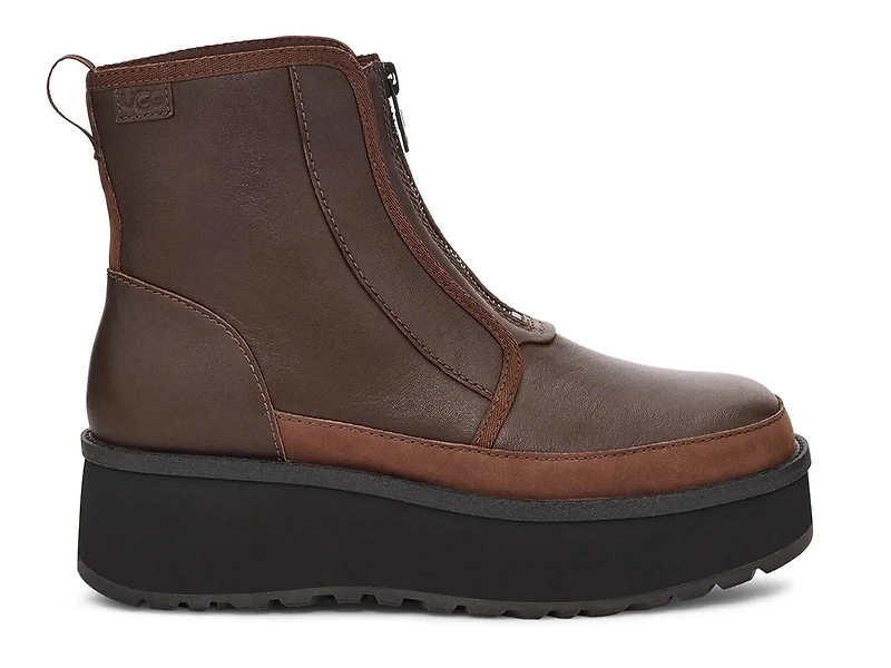 Cityfunc Zip Water-Resistant Platform Bootie
