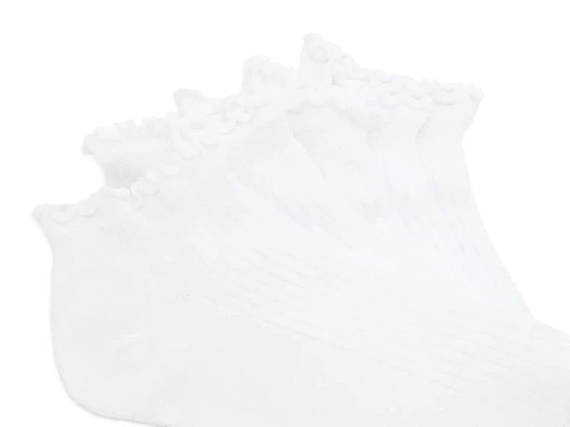 White Lettuce Women's No Show Socks - 5 Pack