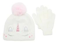 Unicorn Kids' Beanie & Glove Set - 2 Pack