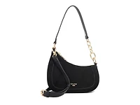 Direction Leather & Suede Shoulder Bag