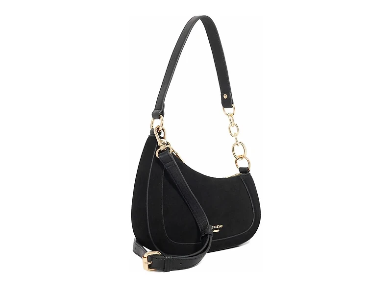 Direction Leather & Suede Shoulder Bag