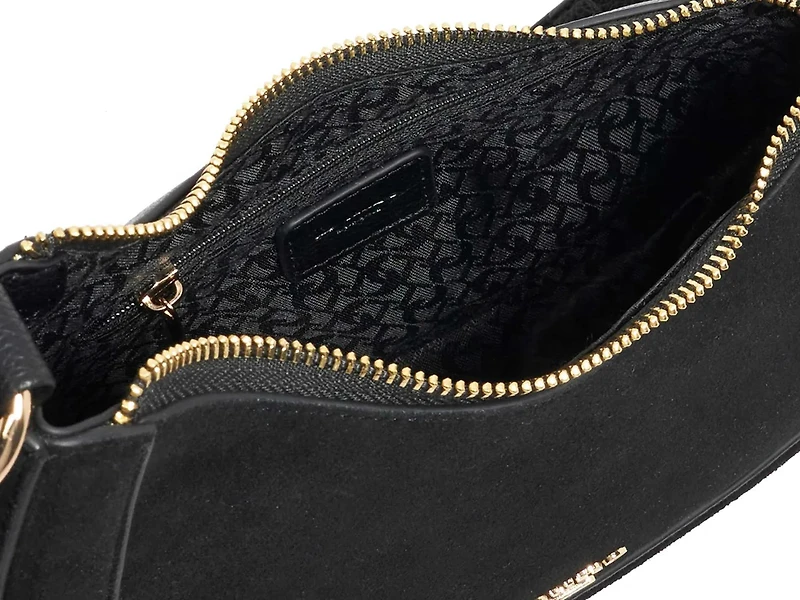 Direction Leather & Suede Shoulder Bag