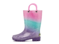 Glitter Ombre Light-Up Rain Boot - Kids'