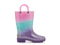 Glitter Ombre Light-Up Rain Boot - Kids'